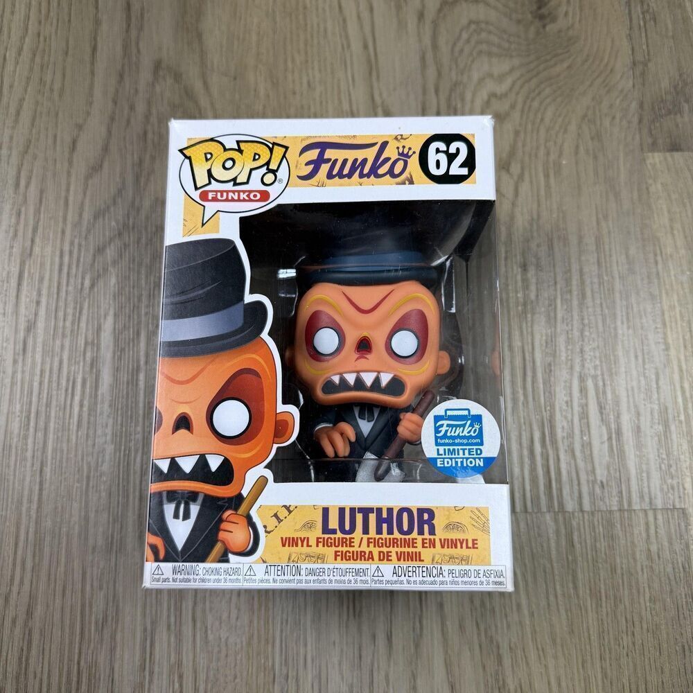 Funko Pop Luthor 62 Spastik Plastik Funko Shop Limited Edition Vinyl Figure